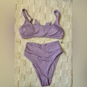 Aerie purple bikini